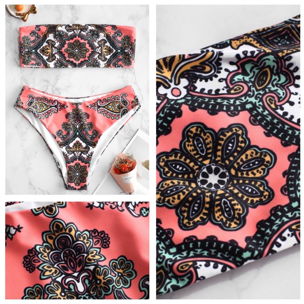 NWOT Bandeau Bikini